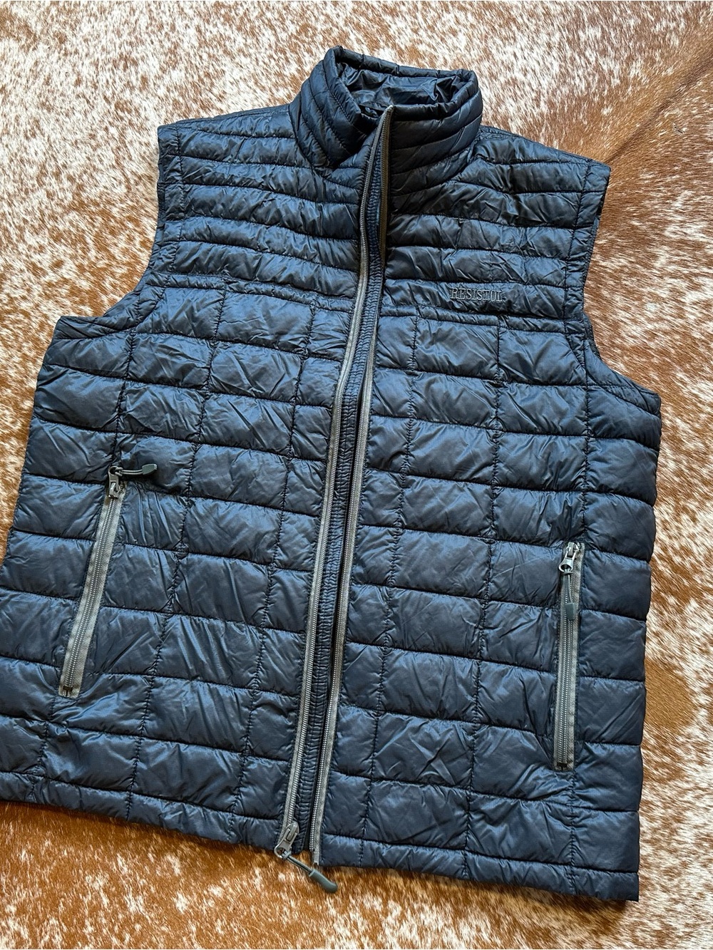 Resistol Lightweight Quilted Puffer Vest - Dark Blue